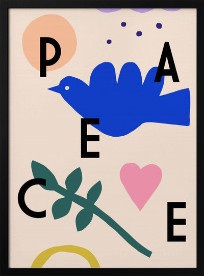 Peace - Stretched Canvas, Poster or Fine Art Print I Heart Wall Art