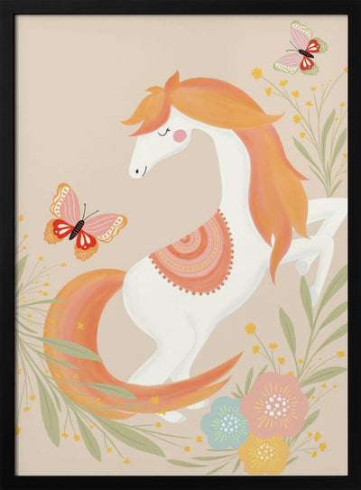 Magical Pony - Stretched Canvas, Poster or Fine Art Print I Heart Wall Art