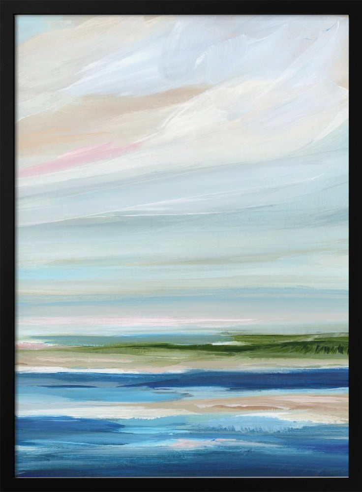 Distant Shore II - Stretched Canvas, Poster or Fine Art Print I Heart Wall Art