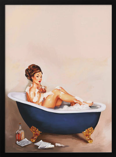 Bath - Stretched Canvas, Poster or Fine Art Print I Heart Wall Art