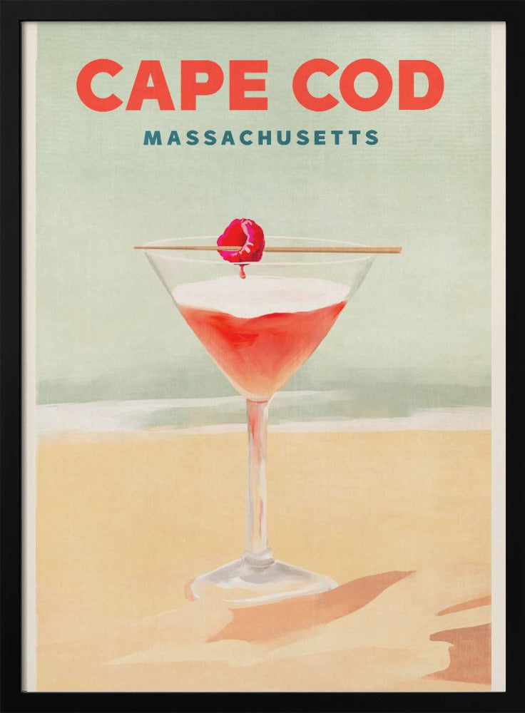 Cape Cod Cocktail Tall Poster - Stretched Canvas, Poster or Fine Art Print I Heart Wall Art