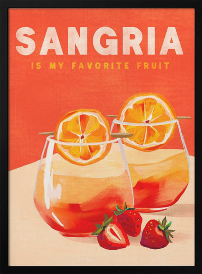 Sangria - Stretched Canvas, Poster or Fine Art Print I Heart Wall Art