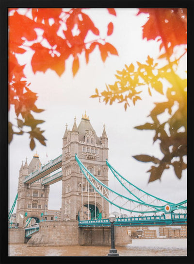 Tower Bridge View - Stretched Canvas, Poster or Fine Art Print I Heart Wall Art