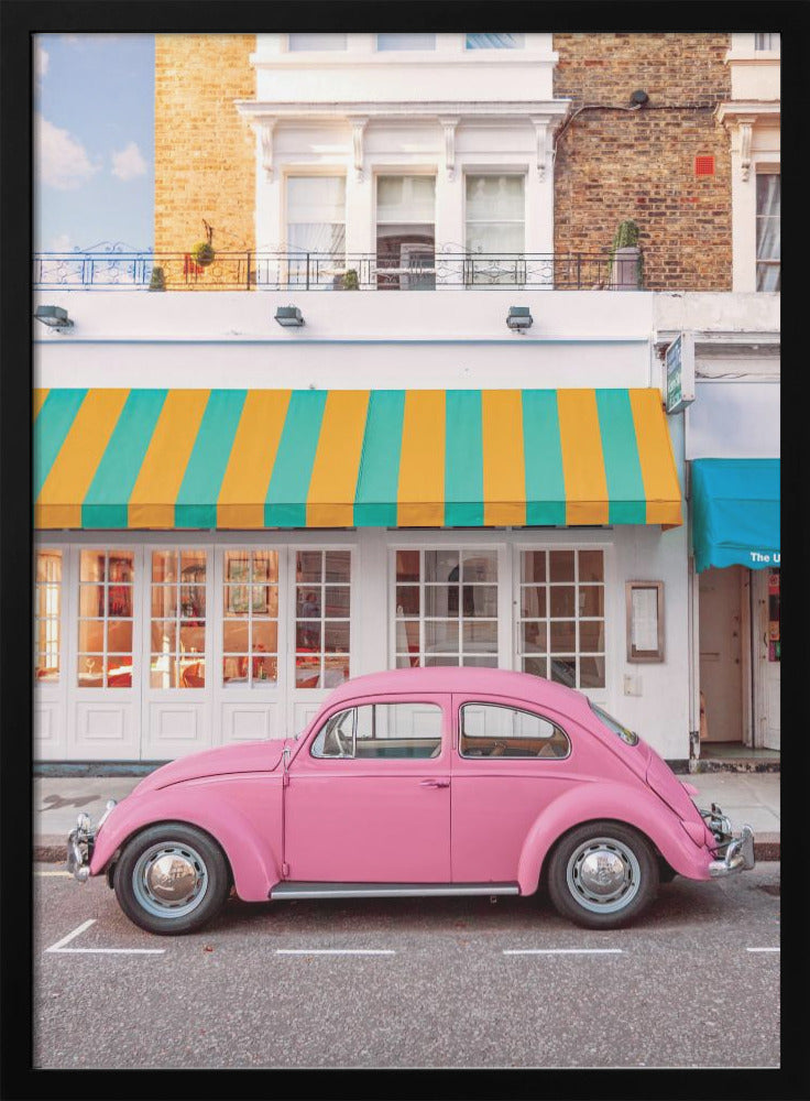 Pink Ride - Stretched Canvas, Poster or Fine Art Print I Heart Wall Art