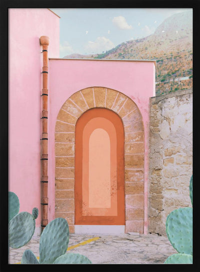 Sicilian Arch - Stretched Canvas, Poster or Fine Art Print I Heart Wall Art