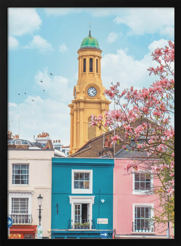 April in London - Stretched Canvas, Poster or Fine Art Print I Heart Wall Art