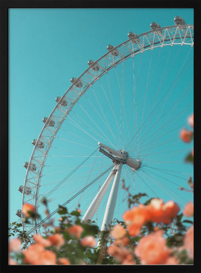 Magical London Eye - Stretched Canvas, Poster or Fine Art Print I Heart Wall Art