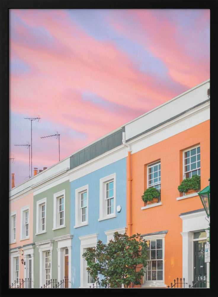 Notting Hill Gate - Stretched Canvas, Poster or Fine Art Print I Heart Wall Art