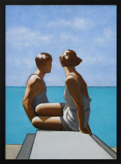 The Bathers - Stretched Canvas, Poster or Fine Art Print I Heart Wall Art