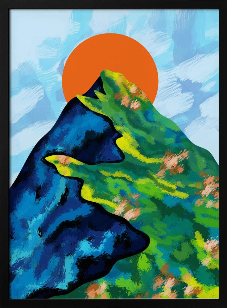 Bright Horizon - Stretched Canvas, Poster or Fine Art Print I Heart Wall Art