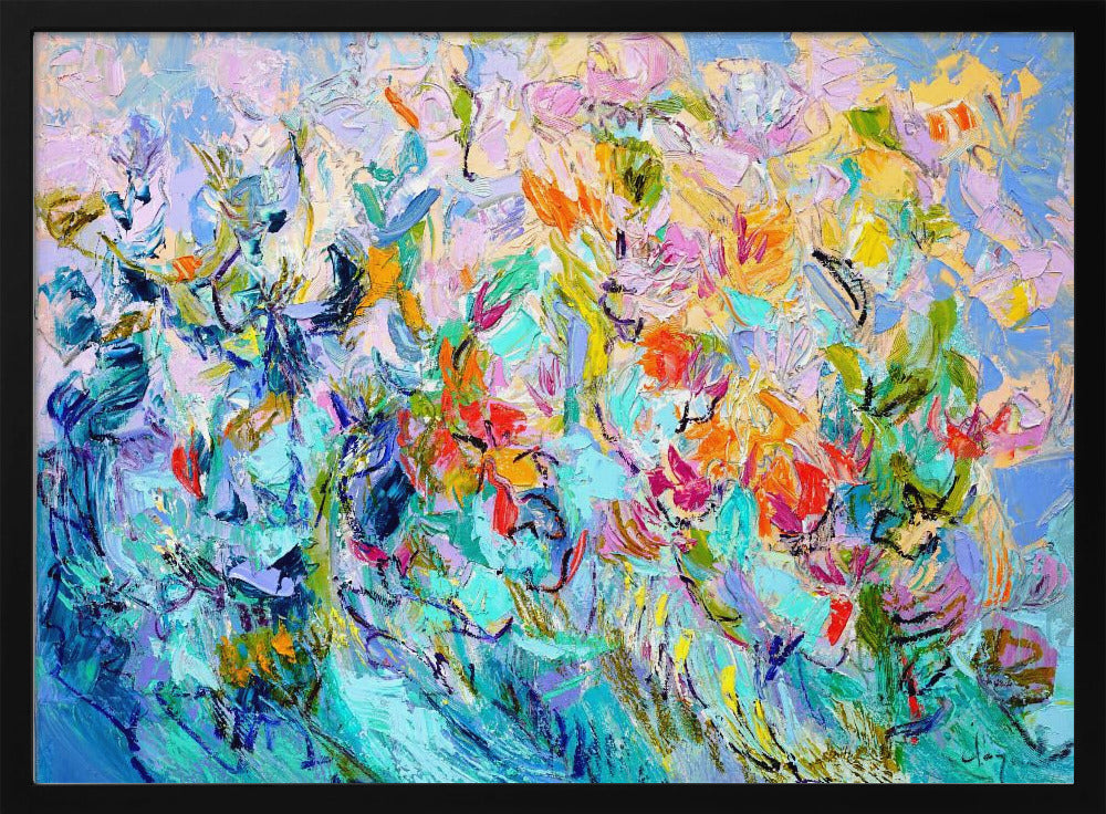 Dance Of Garden Faeries by &n - Stretched Canvas or Fine Art Print – I ...