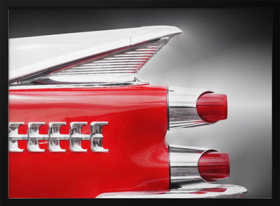 American classic car Coronet 1959 tail fin - Stretched Canvas, Poster or Fine Art Print I Heart Wall Art