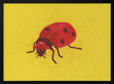 Ladybird - Stretched Canvas, Poster or Fine Art Print I Heart Wall Art