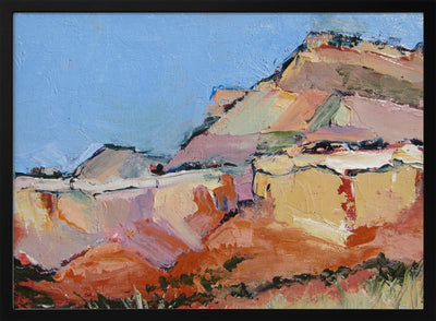 Ghost Ranch Morning - Stretched Canvas, Poster or Fine Art Print I Heart Wall Art