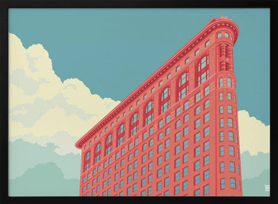 New York Flatiron Building - Stretched Canvas, Poster or Fine Art Print I Heart Wall Art