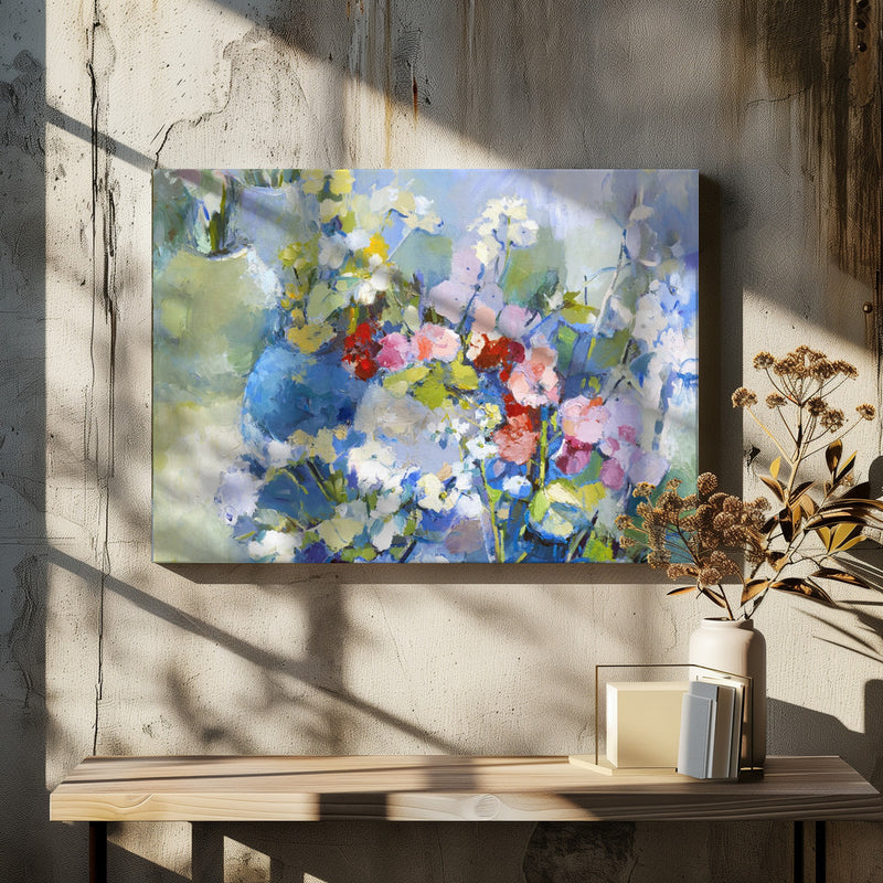 Wildflowers - Stretched Canvas, Poster or Fine Art Print I Heart Wall Art