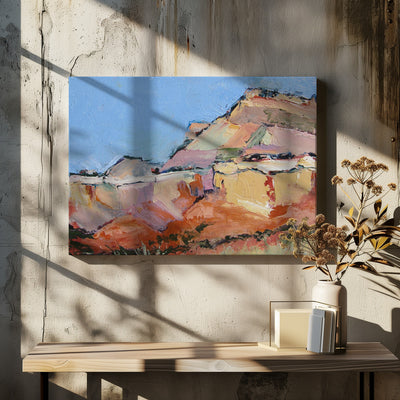 Ghost Ranch Morning - Stretched Canvas, Poster or Fine Art Print I Heart Wall Art