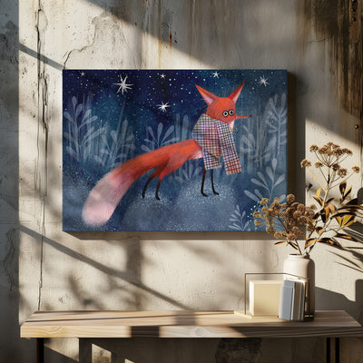 Fox - Stretched Canvas, Poster or Fine Art Print I Heart Wall Art