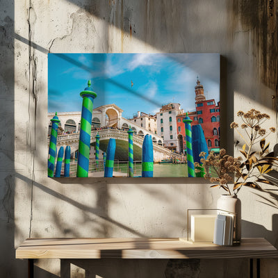 The City of Love - Stretched Canvas, Poster or Fine Art Print I Heart Wall Art