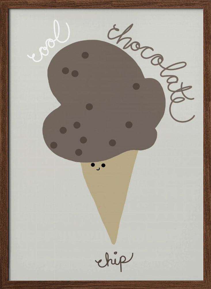 Chocolate Chip - Stretched Canvas, Poster or Fine Art Print I Heart Wall Art