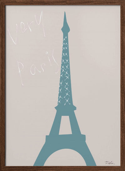 Very Paris - Stretched Canvas, Poster or Fine Art Print I Heart Wall Art