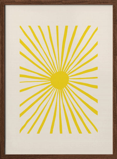 The Sun - Stretched Canvas, Poster or Fine Art Print I Heart Wall Art