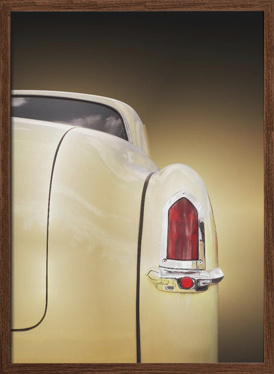 American classic car Coronet 1950 taillight - Stretched Canvas, Poster or Fine Art Print I Heart Wall Art