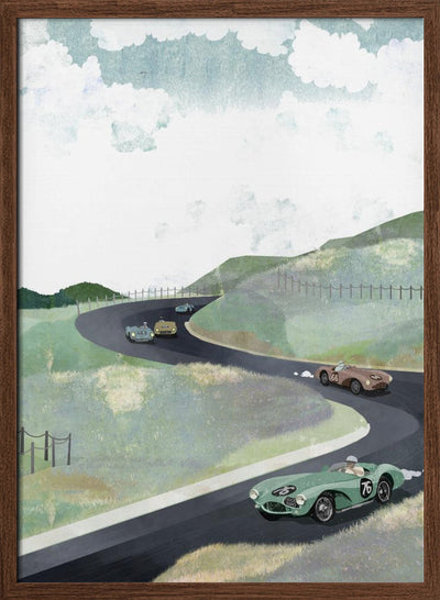 Zandvoort Circuit - Stretched Canvas, Poster or Fine Art Print I Heart Wall Art