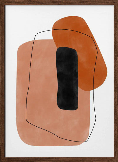 Abstract Harmony - Stretched Canvas, Poster or Fine Art Print I Heart Wall Art