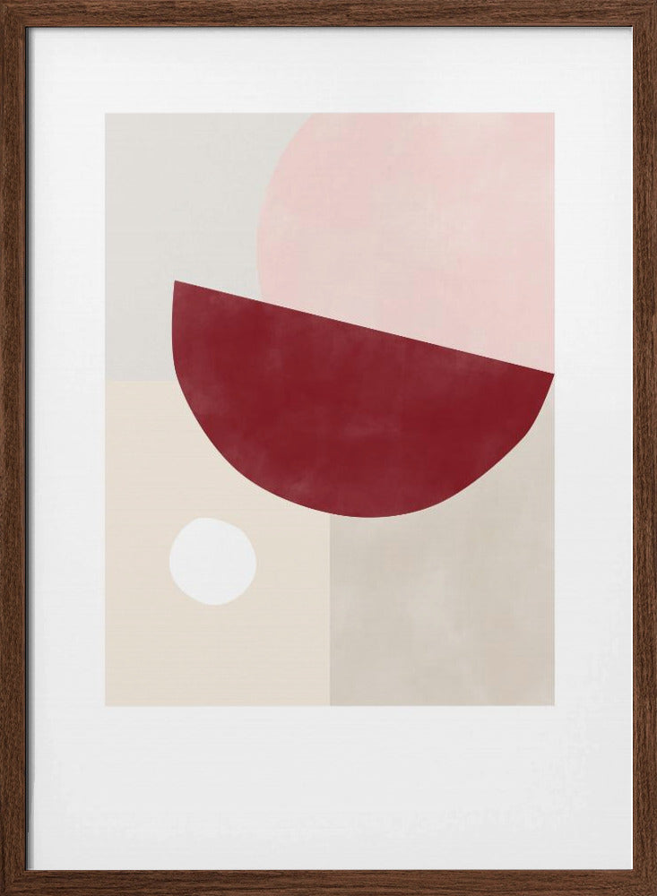 Geometric Elegance - Stretched Canvas, Poster or Fine Art Print I Heart Wall Art