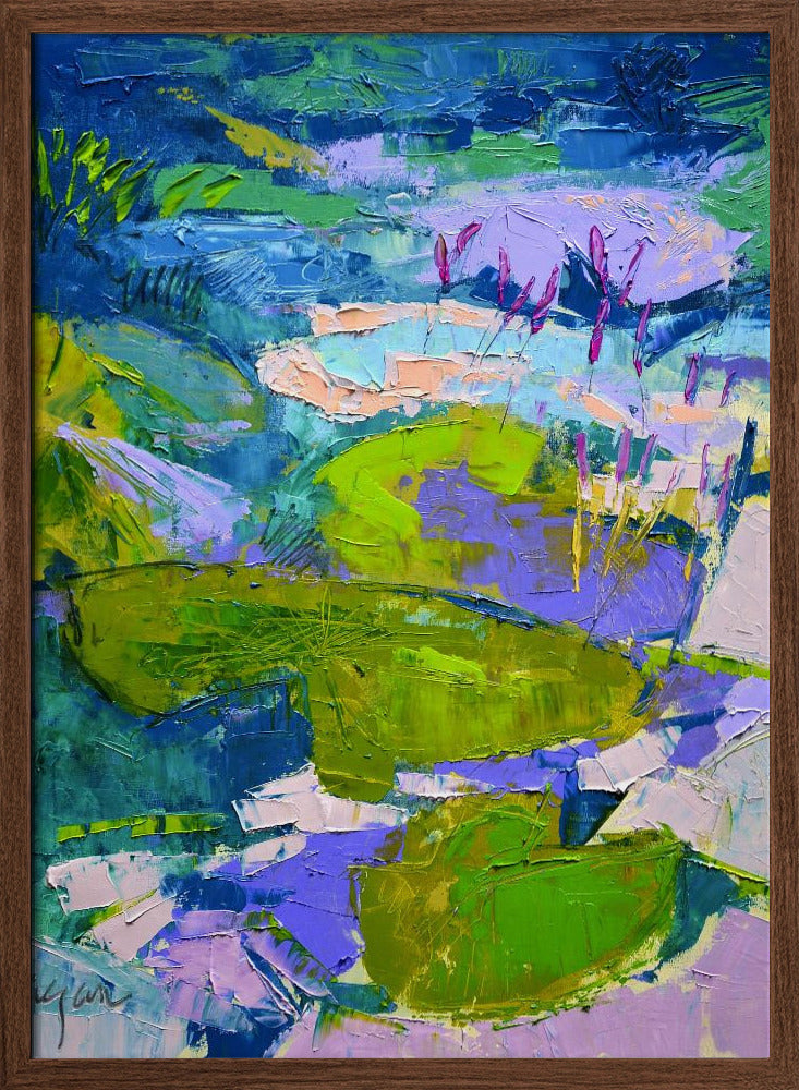 Vibrant Tranquility - Stretched Canvas, Poster or Fine Art Print I Heart Wall Art