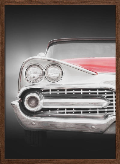 American classic car Coronet 1959 front view - Stretched Canvas, Poster or Fine Art Print I Heart Wall Art