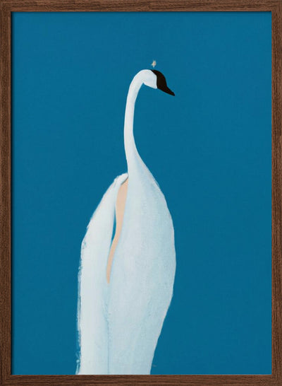 Swan Maybe - Stretched Canvas, Poster or Fine Art Print I Heart Wall Art