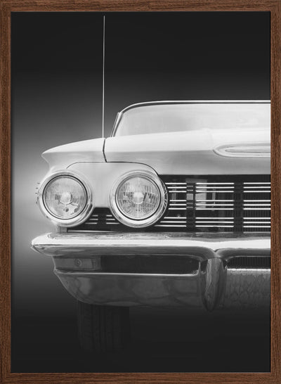 American classic car Super 88 1960 Front view - Stretched Canvas, Poster or Fine Art Print I Heart Wall Art