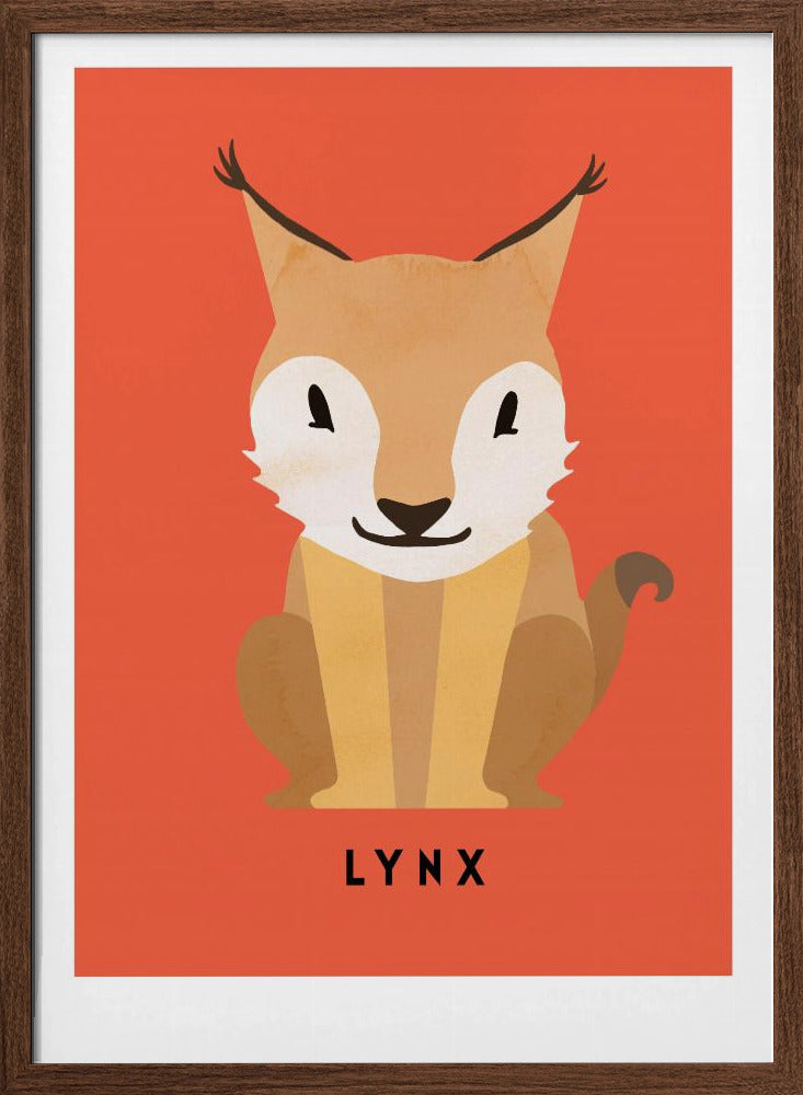 Lynx - Stretched Canvas, Poster or Fine Art Print I Heart Wall Art