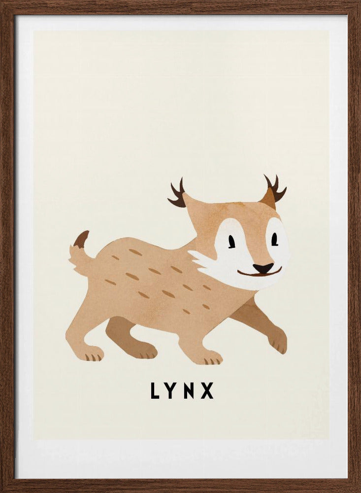 Lynx - Stretched Canvas, Poster or Fine Art Print I Heart Wall Art