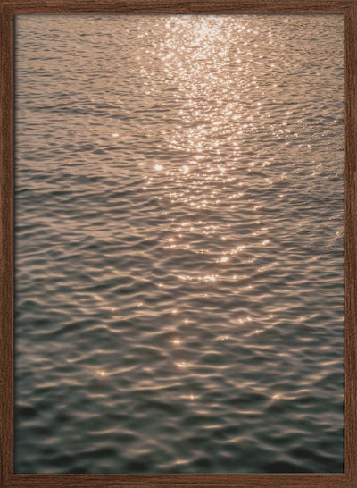 Sunset at Sea - Stretched Canvas, Poster or Fine Art Print I Heart Wall Art