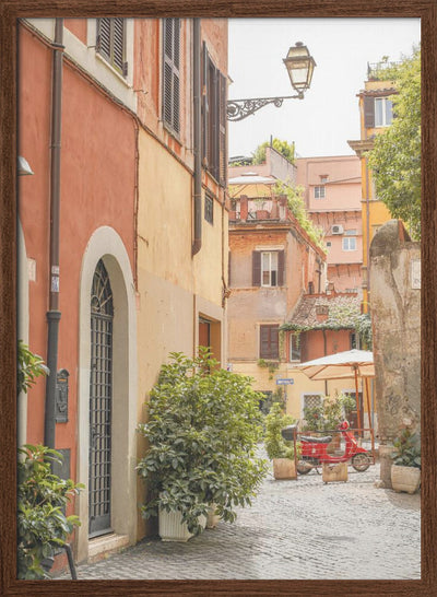 Trastevere, Rome - Stretched Canvas, Poster or Fine Art Print I Heart Wall Art