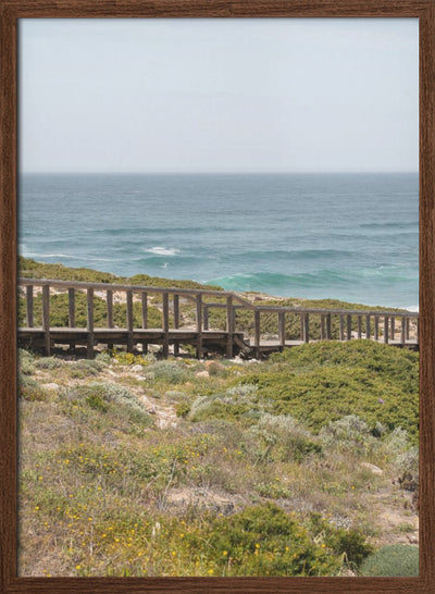 Coastal Walk - Stretched Canvas, Poster or Fine Art Print I Heart Wall Art