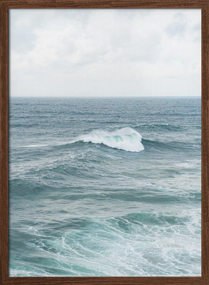 Atlantic Blues - Stretched Canvas, Poster or Fine Art Print I Heart Wall Art