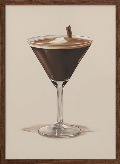 Espresso Martini - Jolly and Dash - Stretched Canvas, Poster or Fine Art Print I Heart Wall Art