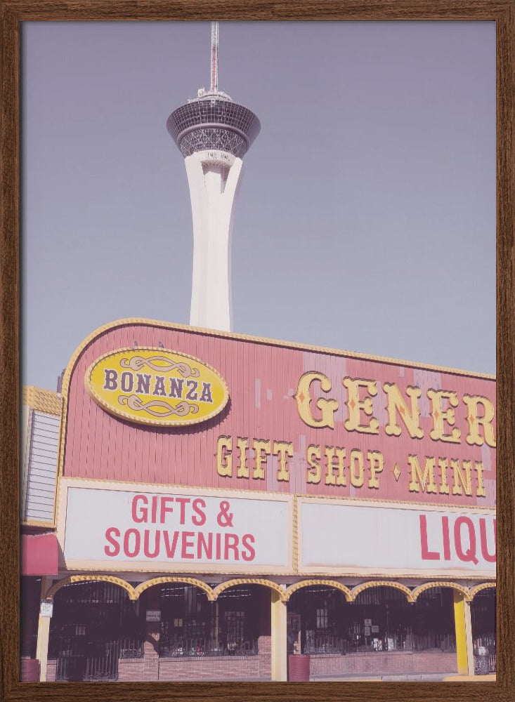 Gift Shop Las Vegas - Stretched Canvas, Poster or Fine Art Print I Heart Wall Art