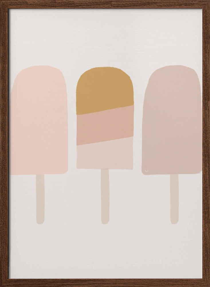 Summer Lolipop - Stretched Canvas, Poster or Fine Art Print I Heart Wall Art