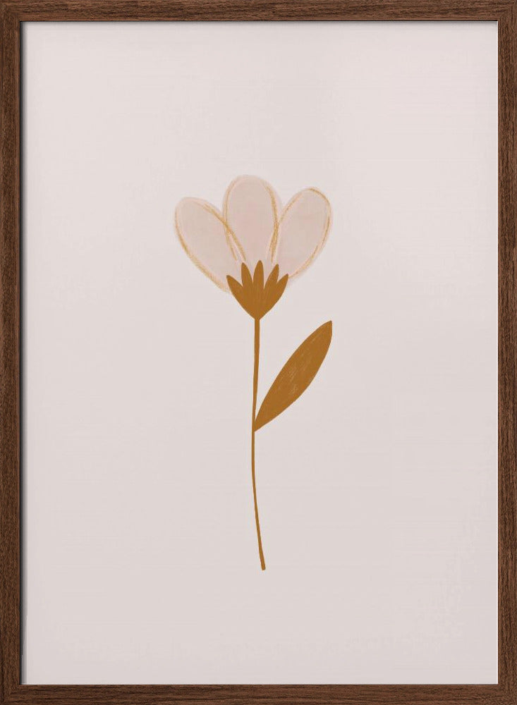 Flower - Stretched Canvas, Poster or Fine Art Print I Heart Wall Art