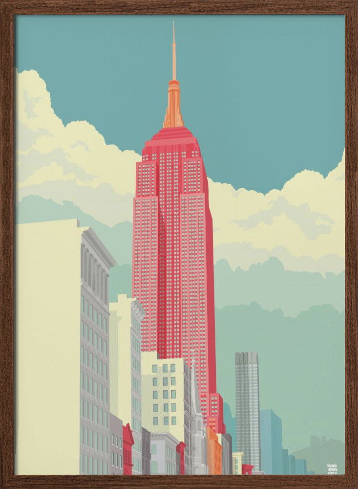 New York 5th Avenue - Stretched Canvas, Poster or Fine Art Print I Heart Wall Art