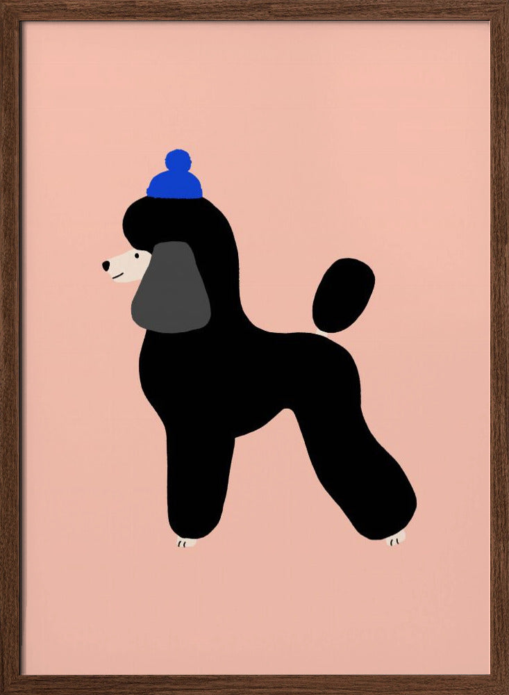 Poodle - Stretched Canvas, Poster or Fine Art Print I Heart Wall Art