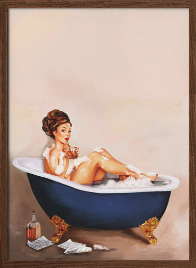 Bath - Stretched Canvas, Poster or Fine Art Print I Heart Wall Art