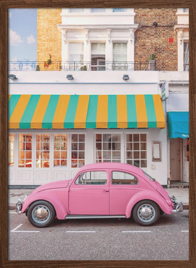 Pink Ride - Stretched Canvas, Poster or Fine Art Print I Heart Wall Art