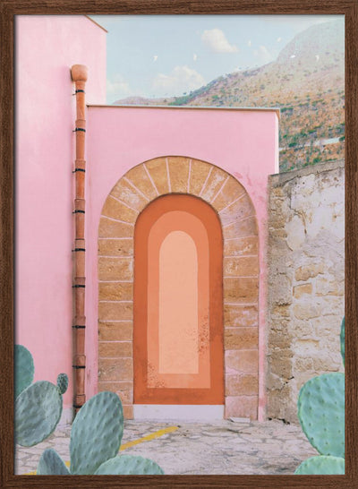 Sicilian Arch - Stretched Canvas, Poster or Fine Art Print I Heart Wall Art