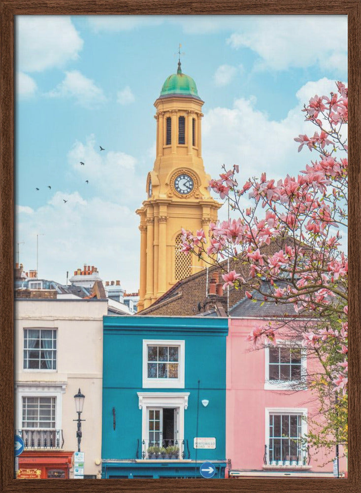 April in London - Stretched Canvas, Poster or Fine Art Print I Heart Wall Art